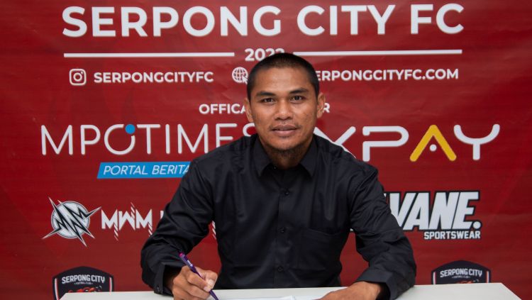 Rekrutan anyar Serpong City untuk Liga 3 2022, Aldino Hardianto. Copyright: © Serpong City