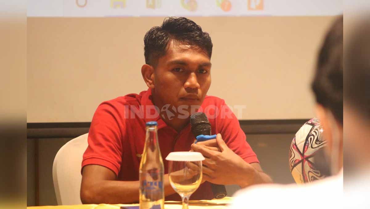 Pemain Persija Jakarta, Frengky Missa. Copyright: © Nofik Lukman Hakim/INDOSPORT