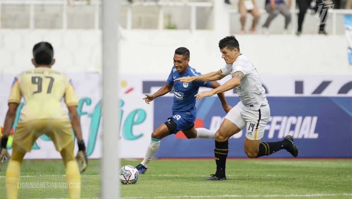 Pertandingan antara PSIS Semarang vs RANS Nusantara FC di Liga 1 2022-2023, Sabtu (23/07/22). Foto: ligaindonesiabaru Copyright: © ligaindonesiabaru
