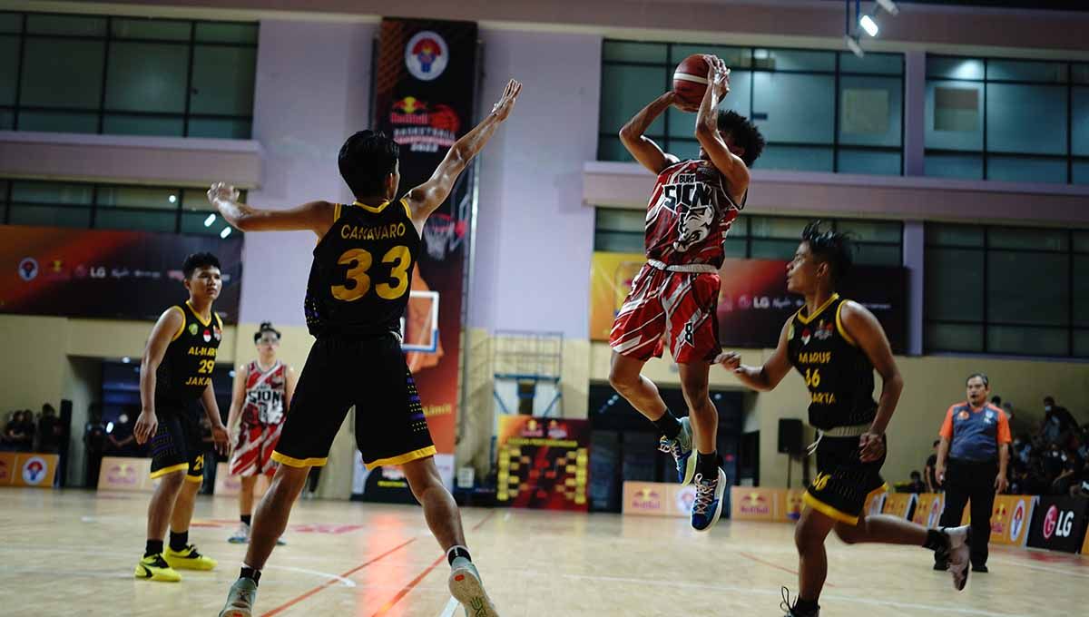 Suasana babal perempatfinal dan semifinal Red Bull Basketball Championships 2022. Foto: Red Bull Indonesia Copyright: © Red Bull Indonesia