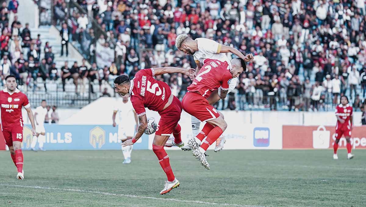 Pertandingan Liga 1 antara Persis Solo vs Dewa United di stadion Moch Soebroto, Magelang, Senin (25/07/22). Foto: Dewa United Copyright: © Dewa United