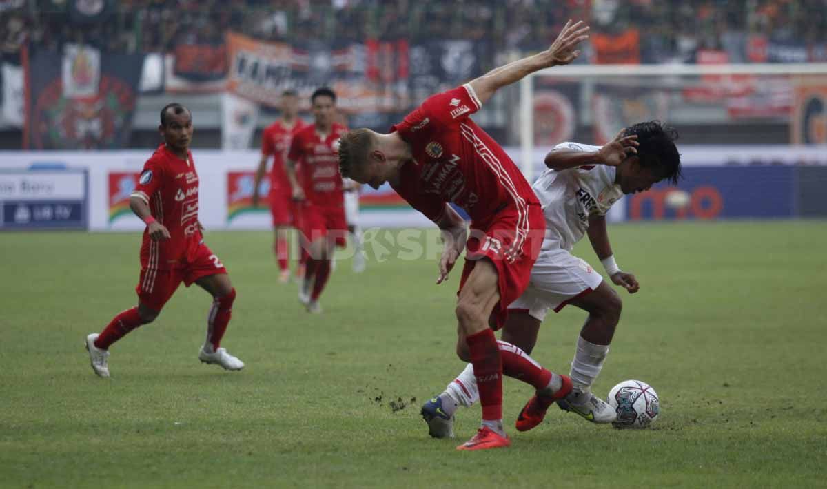 Berikut jadwal laga pekan keenam Liga 1 Indonesia 2022/23, antara Persija Jakarta vs Persita Tangerang, di mana saling mempertahankan tren positif. Copyright: © Herry Ibrahim/INDOSPORT