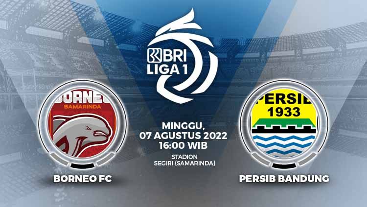 Link live streaming pertandingan antara Borneo FC vs Persib Bandung (BRI Liga 1). Copyright: © Grafis: Yuhariyanto/INDOSPORT