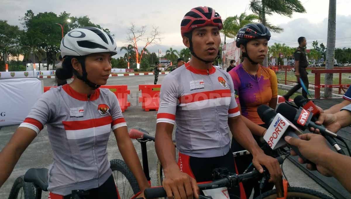 Atlet sepeda terbaik Indonesia sepertinya akan ambil bagian dalam Kejuaraan Dunia Sepeda Gunung UCI MTB 2022 di Indonesia, Kamis (11/08/22). Copyright: © Zainal Hasan/INDOSPORT