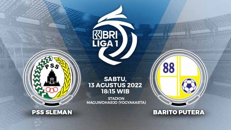 Prediksi pertandingan antara PSS Sleman vs Barito Putera (BRI Liga 1). Copyright: © Grafis: Yuhariyanto/INDOSPORT