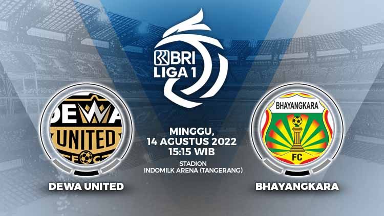 Prediksi pertandingan antara Dewa United vs Bhayangkara FC (BRI Liga 1). Copyright: © Grafis: Yuhariyanto/INDOSPORT