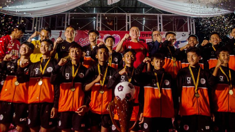 Ketua Umum PSSI, Mochamad Iriawan, saat hadir dalam kegiatan WBFC Love Superco di Lapangan WBFC Academy, Kota Bandung, Sabtu (13/08/22). Copyright: © PSSI