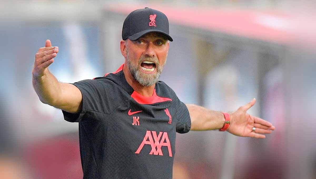 Jurgen Klopp klaim kekalahan Liverpool dari Manchester United di Liga Inggris sedikit banyak disebabkan oleh banyaknya waktu yang terbuang selama 90 menit. Foto: REUTERS-Matthias Rietschel Copyright: © REUTERS-Matthias Rietschel