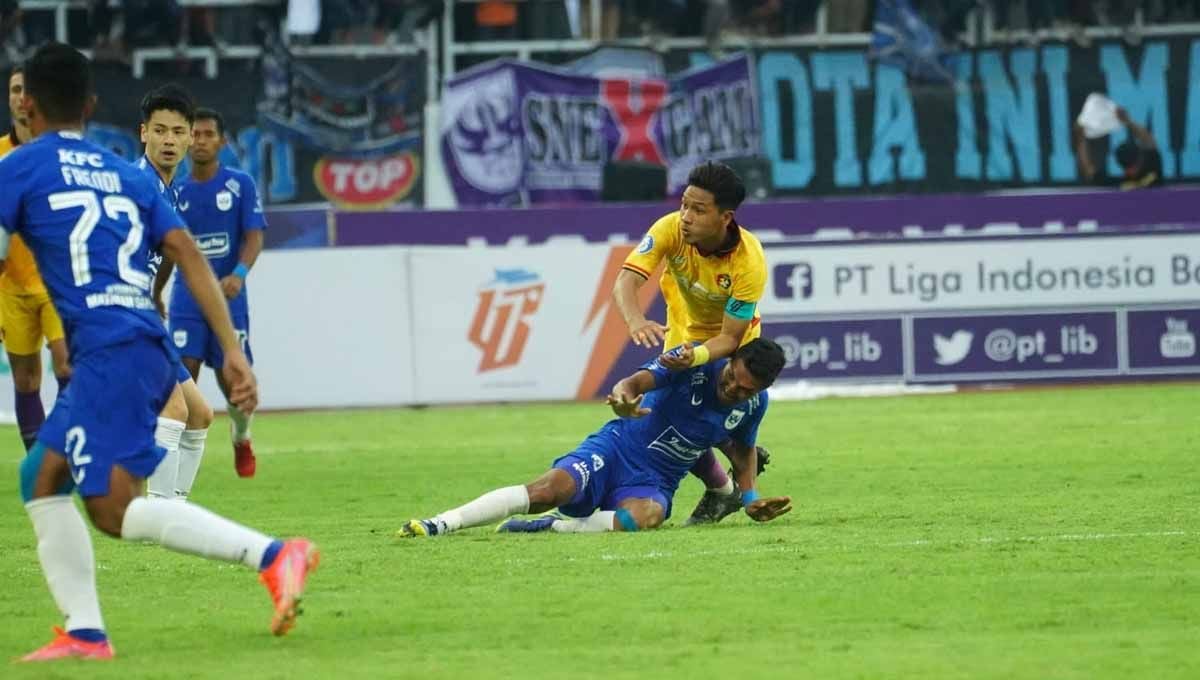 Pertandingan antara PSIS Semarang vs Persik Kediri di laga BRI Liga 1 2022. Foto: MO Persik Kediri Copyright: © MO Persik Kediri
