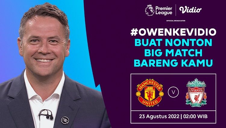 Nobar Vidio bersama Michael Owen Copyright: © Vidio