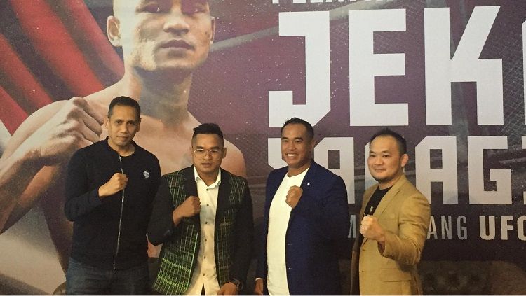 Jeka Saragih, petarung Indonesia pertama yang selangkah lagi ke UFC. Copyright: © INDOSPORT