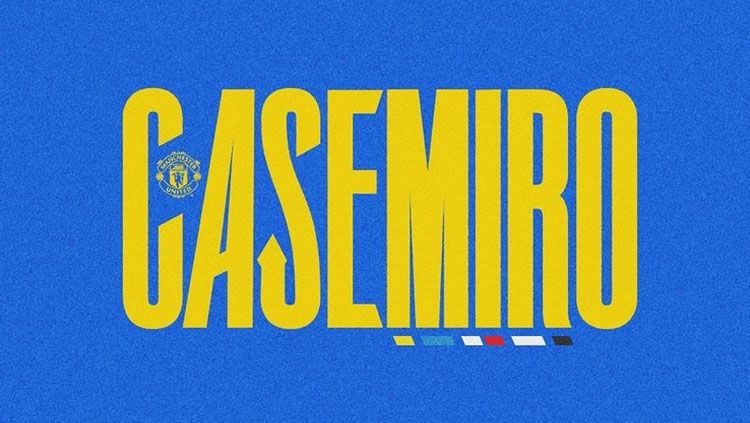 Manchester United umumkan kesepakatan transfer untuk Casemiro dari Real Madrid. Copyright: © Instagram.com/ManchesterUnited