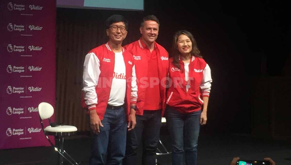 Michael Owen punya doa spesial untuk keluarga Raffi Ahmad di momen ulang tahun Rafathar. Copyright: © Triyoga Sandi Pamungkas/INDOSPORT