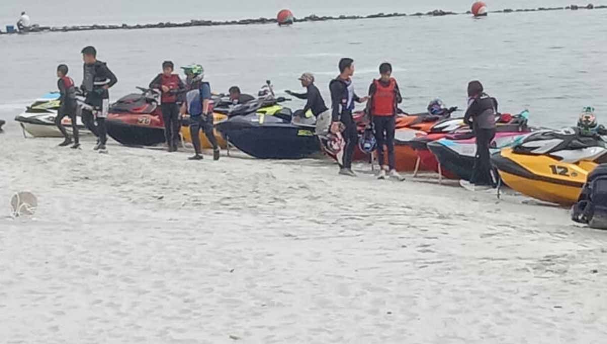 Kejuaraan Jetski Gubernur Cup 2022 di Ancol, Jakarta, Minggu (21/08/22). Foto: PP IJBA Copyright: © PP IJBA