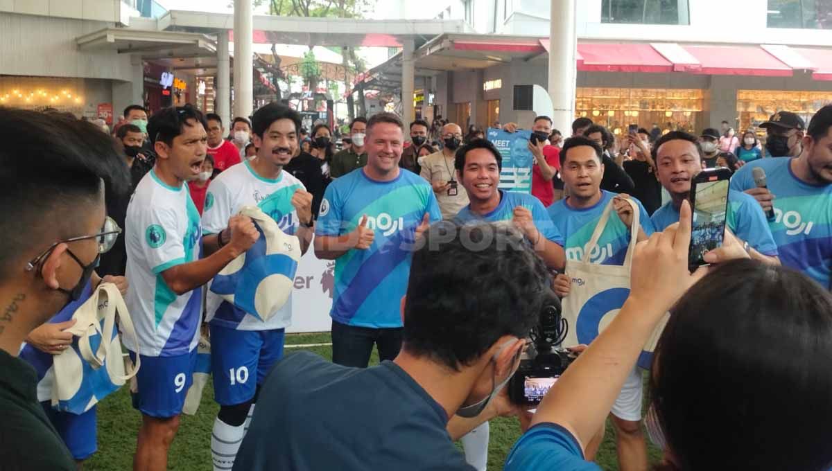 O Channel TV resmi berganti nama menjadi MOJI, Minggu (21/08/22). Copyright: © Ammara Marthiara/INDOSPORT