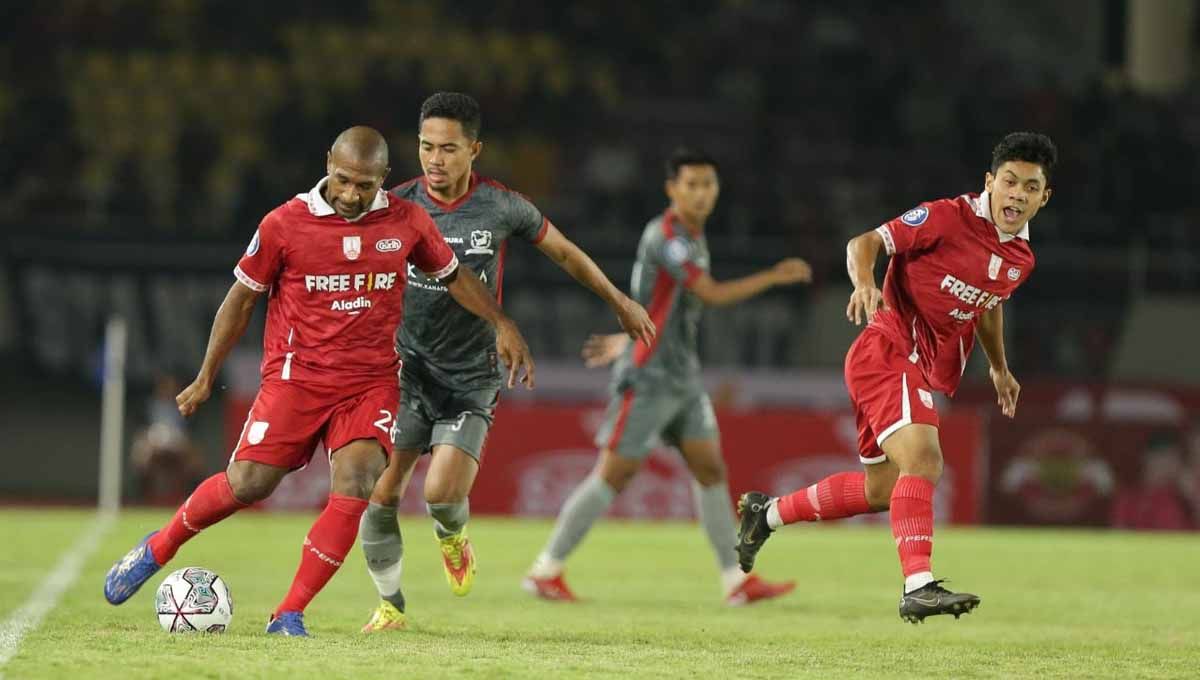 Pertandingan Persis Solo melawan Madura United di Stadion Manahan Solo, Selasa (23/8/22). Foto: Persis Solo Copyright: © Persis Solo