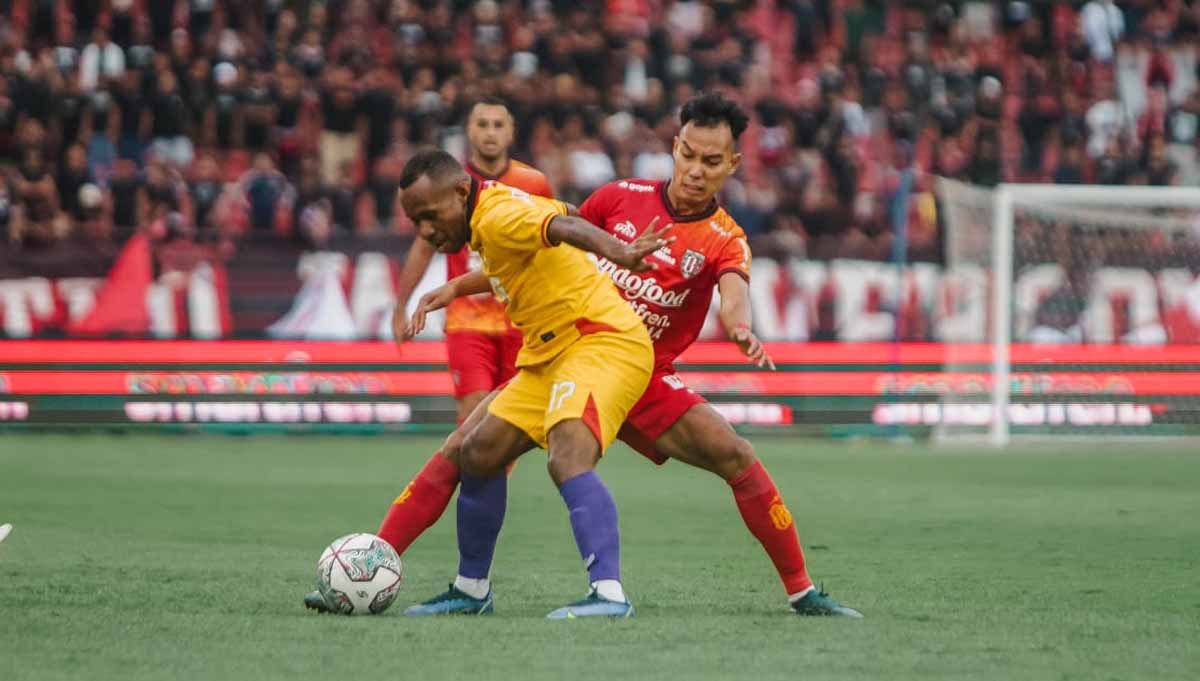 Pertandingan antara Bali United melawan Persik Kediri di BRI Liga 1, Sabtu (27/08/22). Foto: Bali United Copyright: © Bali United