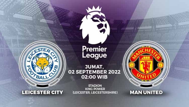Prediksi pertandingan antara Leicester City vs Manchester United di pekan kelima Liga Inggris. Copyright: © Grafis: Yuhariyanto/INDOSPORT