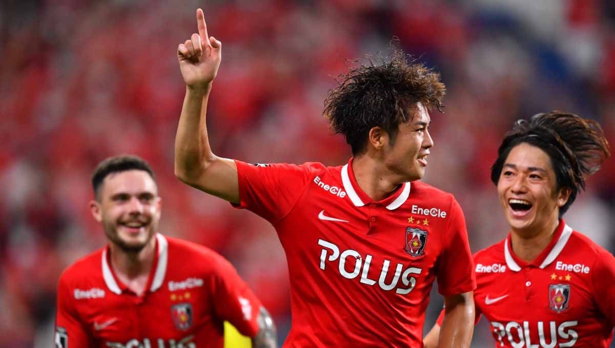 Tim Meiji Yasuda J1 League, Urawa Red Diamonds, dipastikan menjadi tim terbaik dari kawasan Asia Timur untuk tahun 2022. Foto: Dok. J-League Copyright: © Dok. J-League