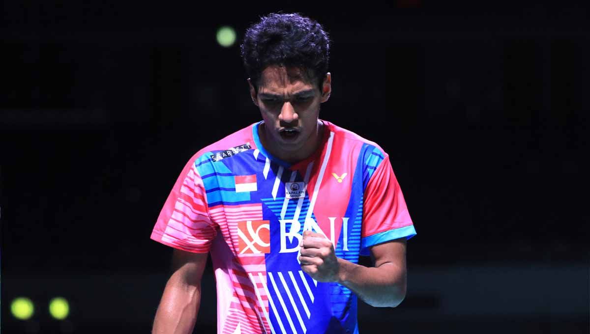 Tunggal putra Indonesia, Chico Aura Dwi Wardoyo mengungkapkan bahwa bermain tenang dan pandai mengatur tempo jadi kunci kemenangannya di Japan Open 2022. Foto: PBSI Copyright: © PBSI