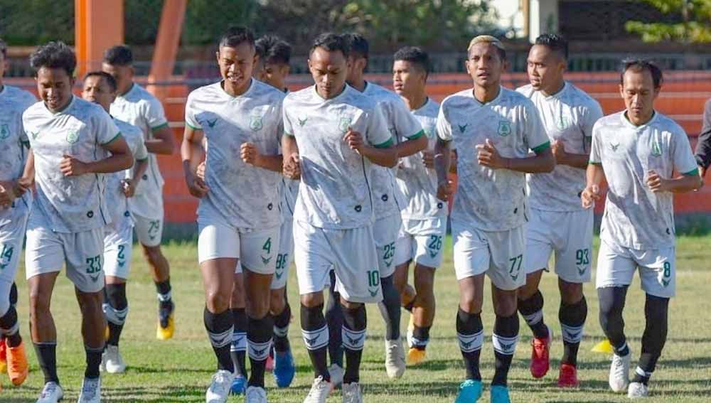 Skuat PSMS saat berlatih di Stadion H. Dimurthala, Banda Aceh. Foto: PSMS Medan Copyright: © PSMS Medan