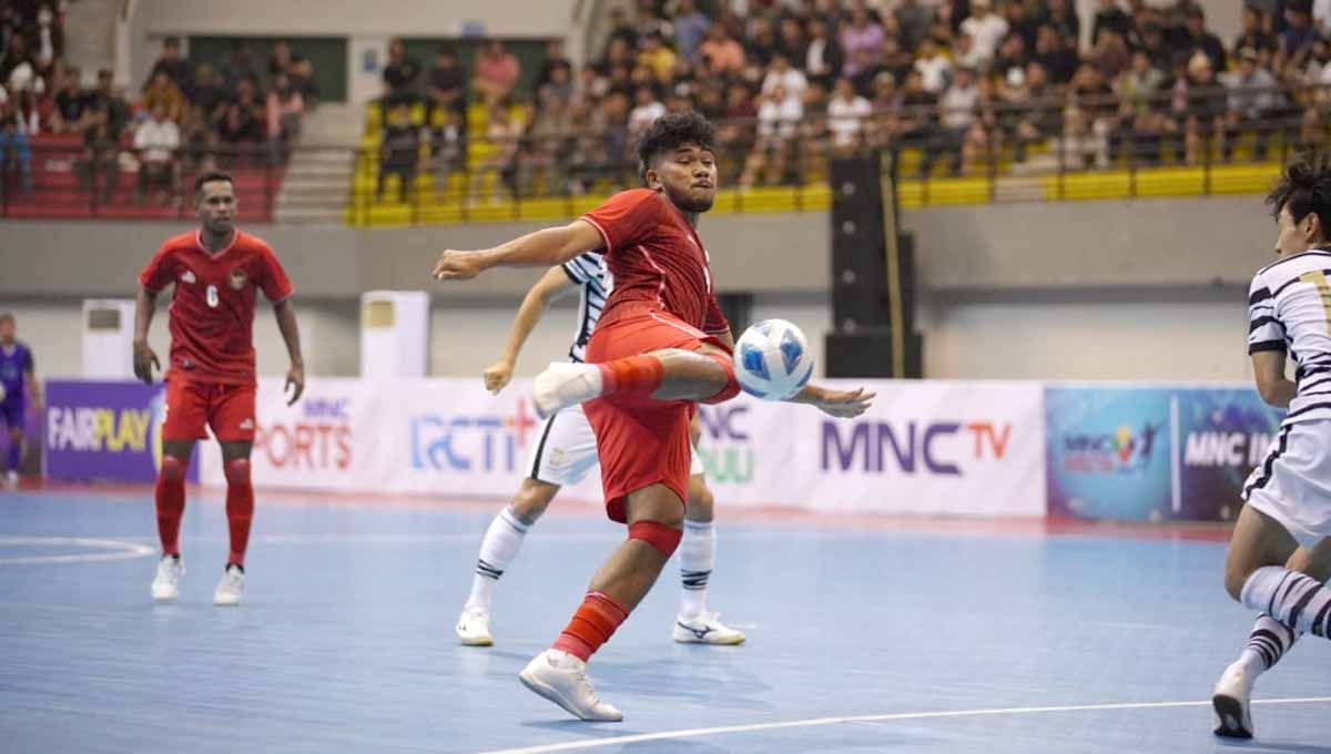 Pertandingan antara Timnas Futsal Indonesia vs Korea Selatan, International Futsal Cup 2022, Selasa (06/09/22) di GOR Amongraga, Yogyakarta. Foto: FFI Copyright: © FFI