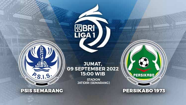 Berikut adalah link live streaming pertandingan Liga 1 Indonesia 2022/23 antara PSIS Semarang vs Perskibao 1973. Copyright: © Grafis: Yuhariyanto/INDOSPORT