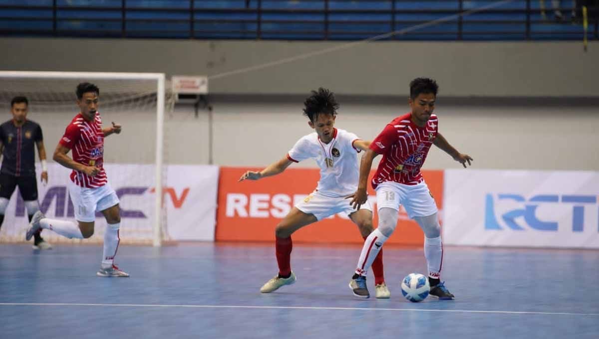 Pertandingan antara Timnas Futsal Indonesia vs Selangor, International Futsal Cup 2022. Foto: FFI Copyright: © FFI