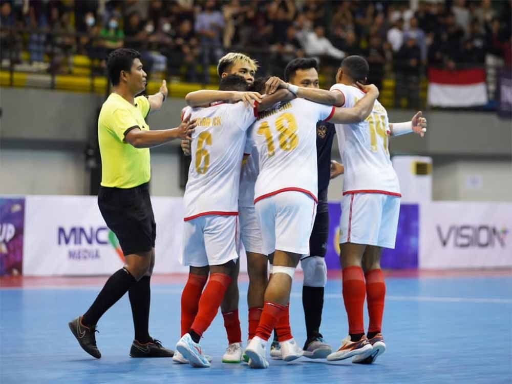 Hasil Piala Asia Futsal 2022 Chinese Taipei vs Indonesia: Tampil Beringas, Skuad Garuda Ukir Sejarah