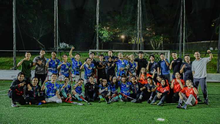 Timnas sepak bola amputasi Indonesia kehadiran tenaga fisiotrapis sebagai persiapan tim menuju Piala Dunia Amputasi 2022 Turki pada 1-9 Oktober mendatang. Mereka mempunya tugas khusus menangani cedera pemain. Copyright: © INAF Media