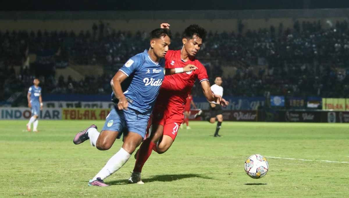 Pertandingan antara PSIM Yogyakarta melawan PSCS Cilacap pada lanjutan Liga 2 2022 di Stadion Sultan Agung Bantul, Minggu (11/9/22). Foto: media PSIM Copyright: © media PSIM