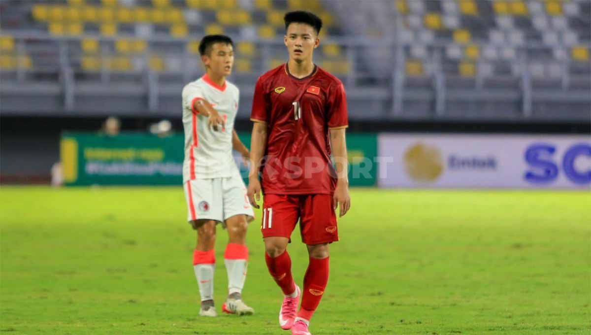 Pertandingan antara Vietnam vs Hong Kong Kualifikasi Piala Asia U-20 2023. Foto: Ian Setiawan/INDOSPORT Copyright: © Ian Setiawan/INDOSPORT