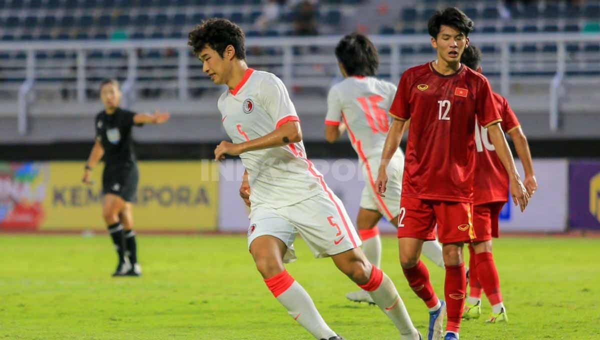 Pertandingan antara Vietnam vs Hong Kong Kualifikasi Piala Asia U-20 2023. Foto: Ian Setiawan/INDOSPORT Copyright: © Ian Setiawan/INDOSPORT