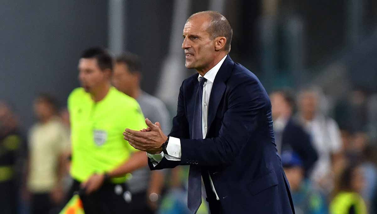 Pelatih Juventus, Massimiliano Allegri. Foto: REUTERS/Massimo Pinca Copyright: © REUTERS/Massimo Pinca