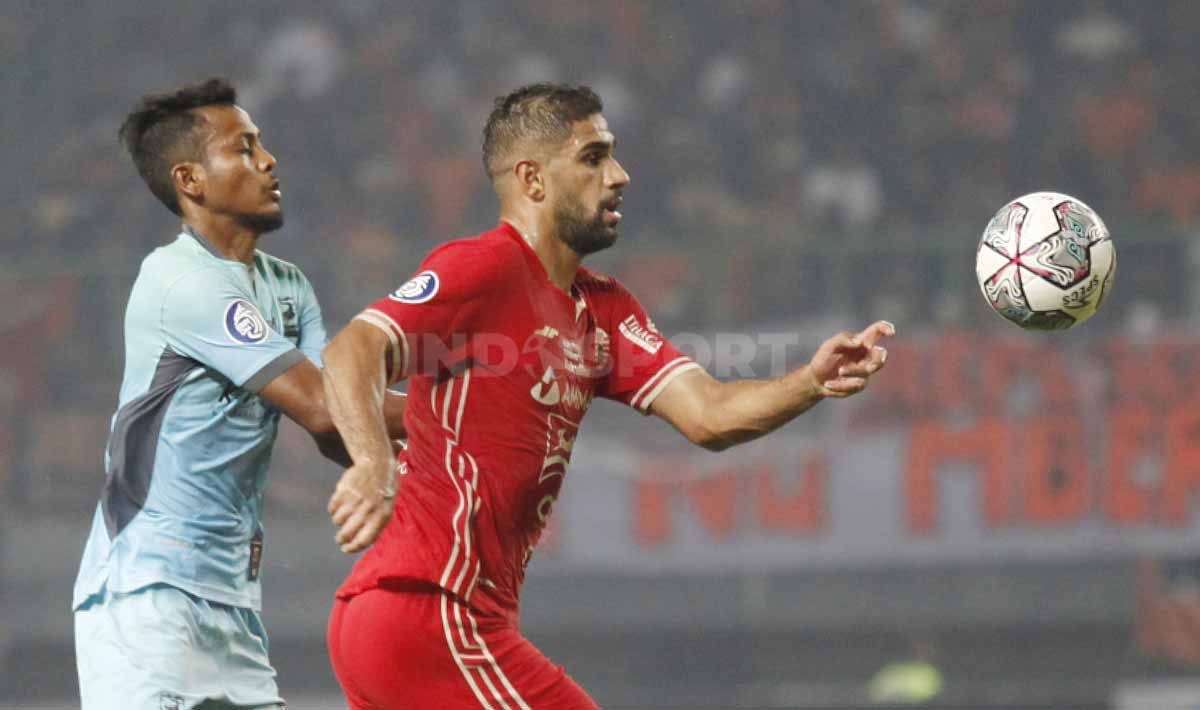 Pertandingan antara Persija Jakarta vs Madura United di BRI Liga 1 2022. Copyright: © Herry Ibrahim/INDOSPORT