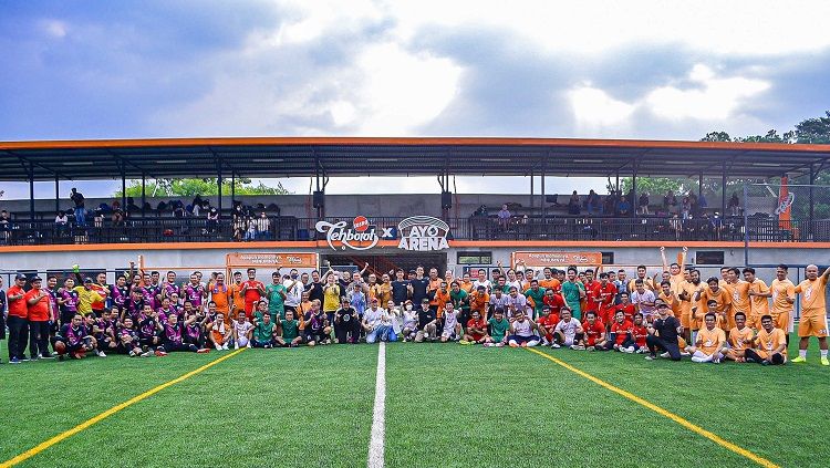 Tehbotol AYO Arena, Lapangan Sepak Bola Berstandar Internasional. Copyright: © AYO Arena