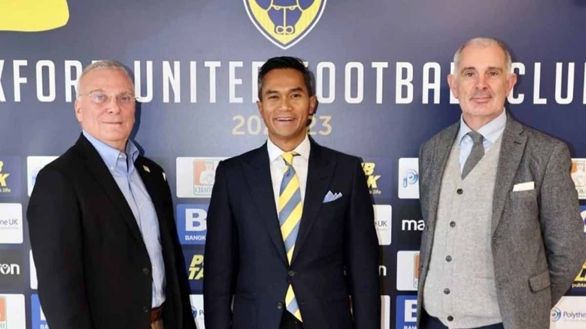 Erick Thohir dan Anindya Bakri pegang 51 persen Oxford United. Foto: Oxford United Copyright: © Oxford United