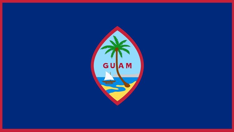 Bendera Guam. Copyright: © Wikipedia