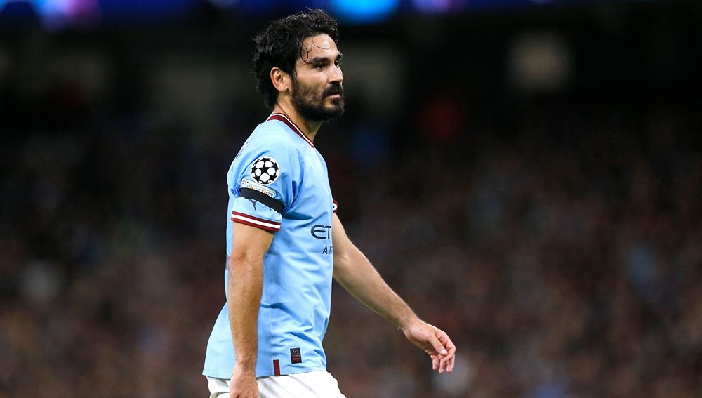 Ilkay Gundogan saat laga Liga Champions antara Manchester City vs Borussia Dortmund Copyright: © Reuters/Craig Brough