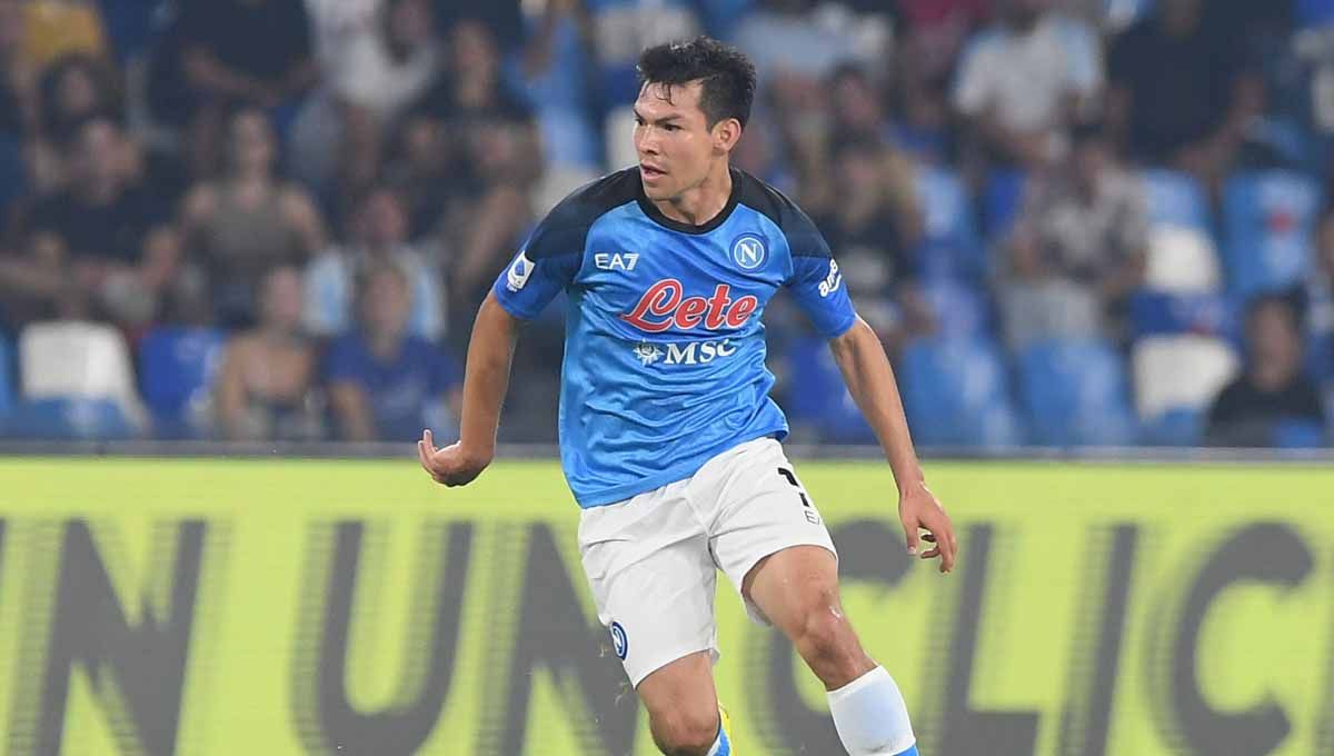 Hirving Lozano, pemain Napoli. Foto: Napoli Copyright: © Napoli