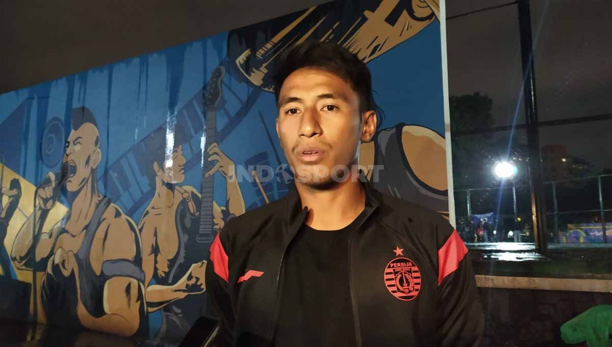 Gelandang Persija Jakarta, Hanif Sjahbandi. Copyright: © Arif Rahman/INDOSPORT