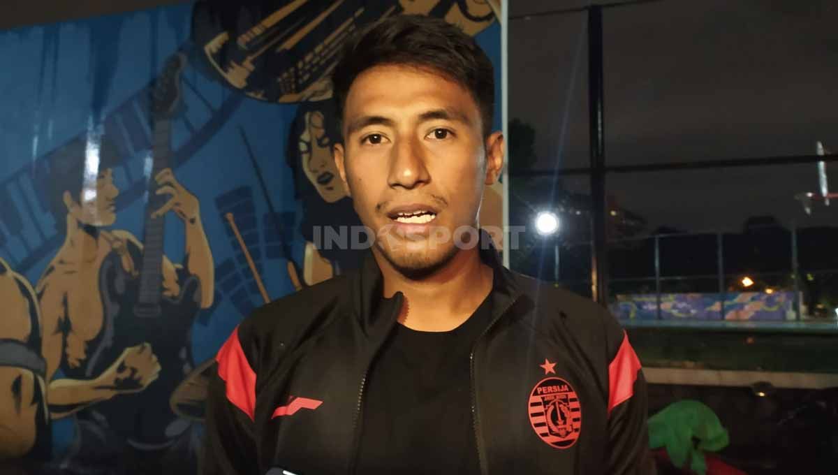 Gelandang Persija Jakarta, Hanif Sjahbandi. Copyright: © Arif Rahman/INDOSPORT