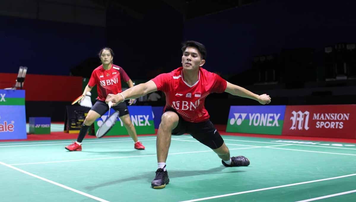 Rekap Thailand Open 2023 hari ini, Selasa (30/5/23), di mana tiga dari lima wakil Indonesia di kualifikasi, tembus ke babak utama, termasuk andalan Adnan/Nita. Copyright: © PP PBSI