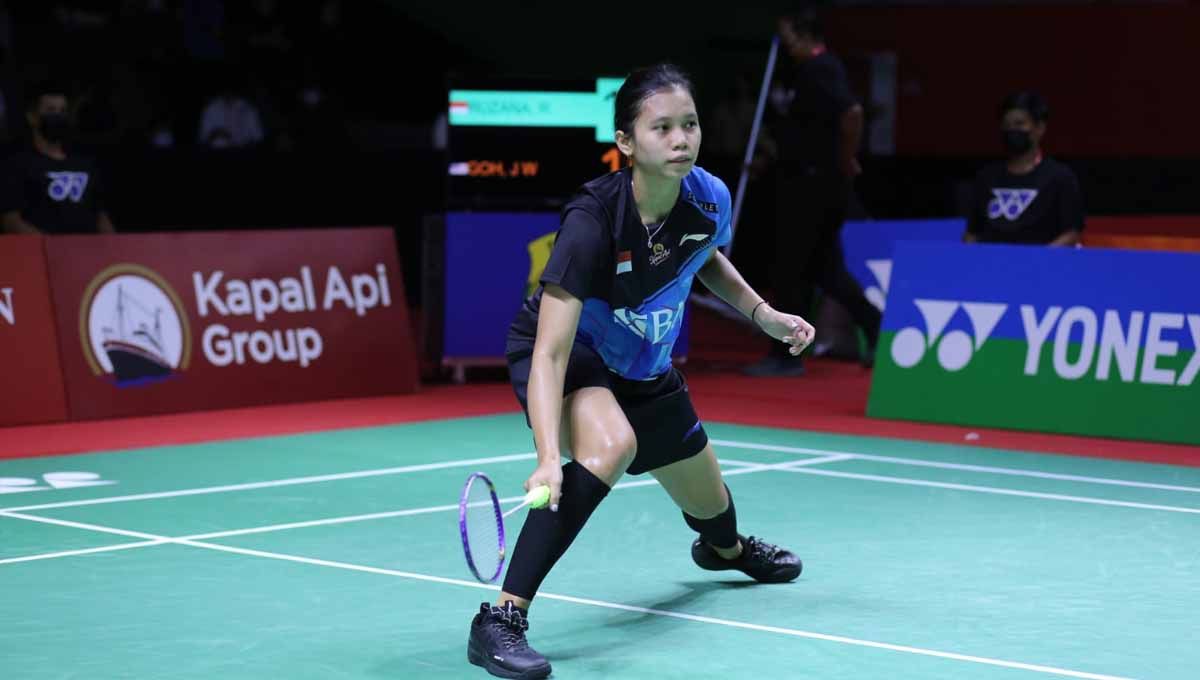 Tunggal putri Indonesia, Ruzana di Indonesia International Challenge 2022. (Foto: PP PBSI) Copyright: © PP PBSI