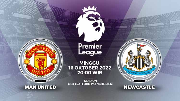 Prediksi pertandingan antara Manchester United vs Newcastle United (Liga Inggris). Copyright: © Grafis: Yuhariyanto/INDOSPORT