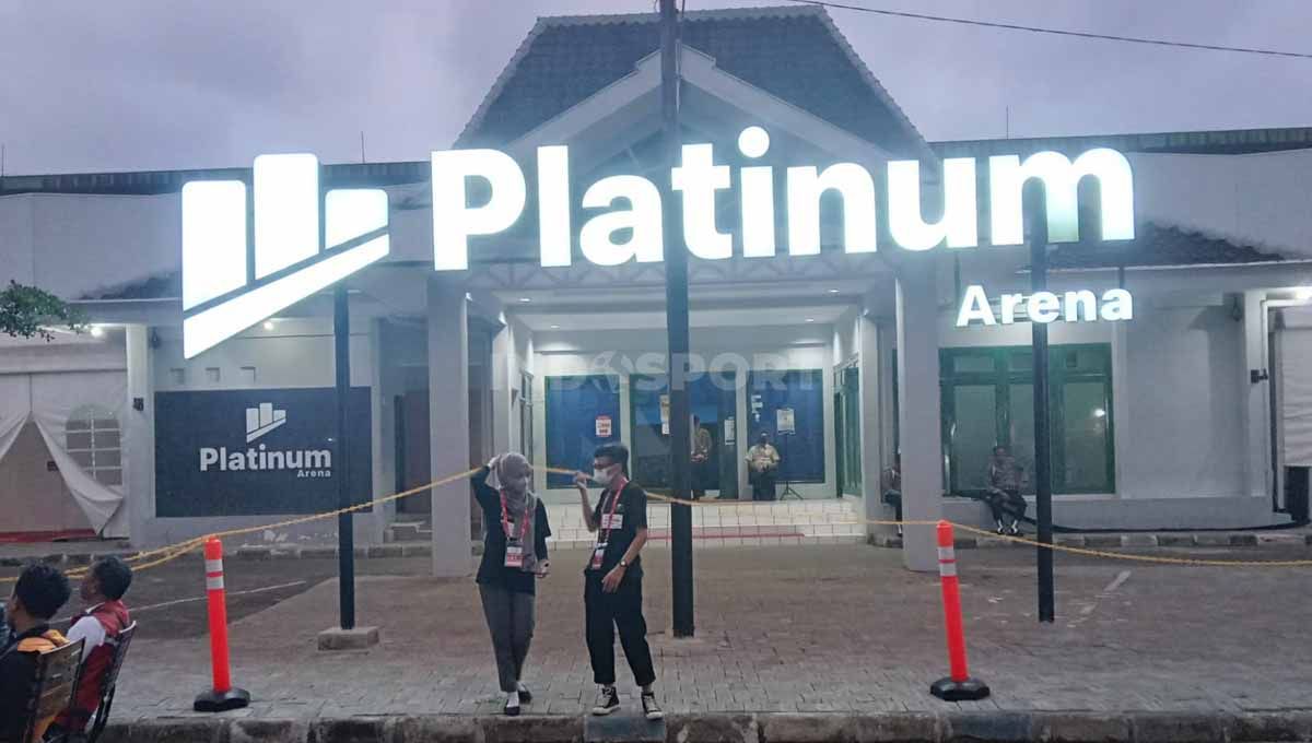 GOR Platinum Araya Kota Malang. Copyright: © Ian Setiawan/INDOSPORT