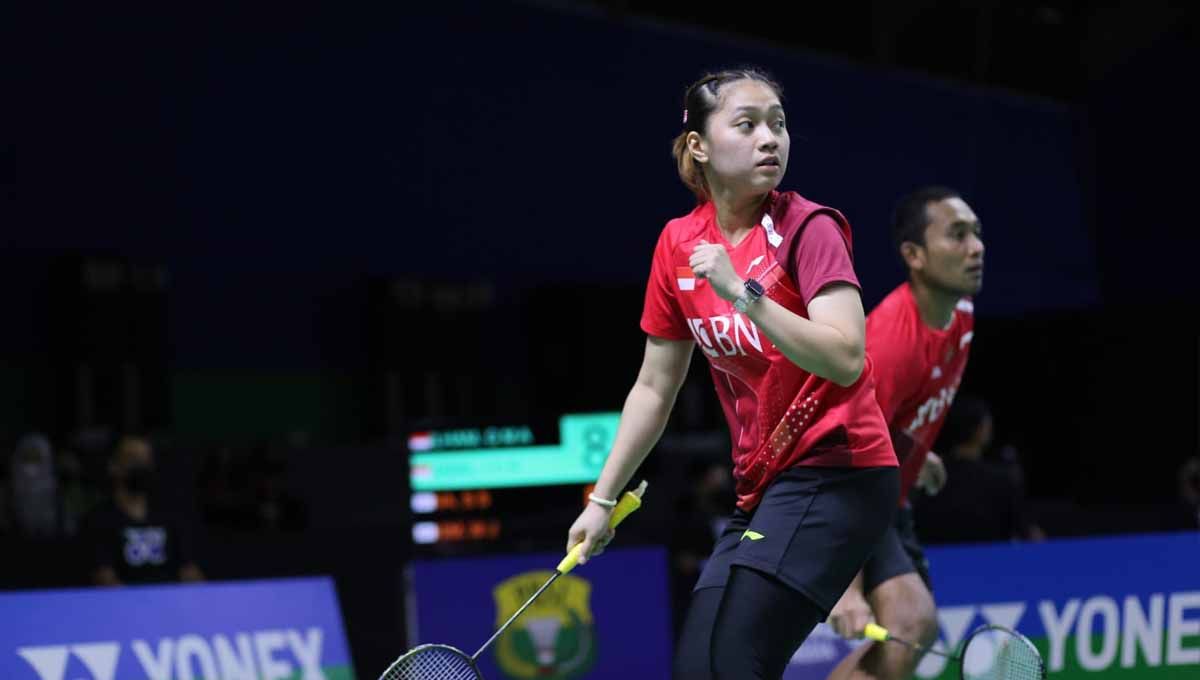 Indah Cahya Sari Jamil akhirnya bakal comeback setelah sekian lama tak tampil, usai namanya terdaftar dalam bocoran skuad Indonesia di Luxembourg Open 2023. (Foto: PBSI) Copyright: © PBSI