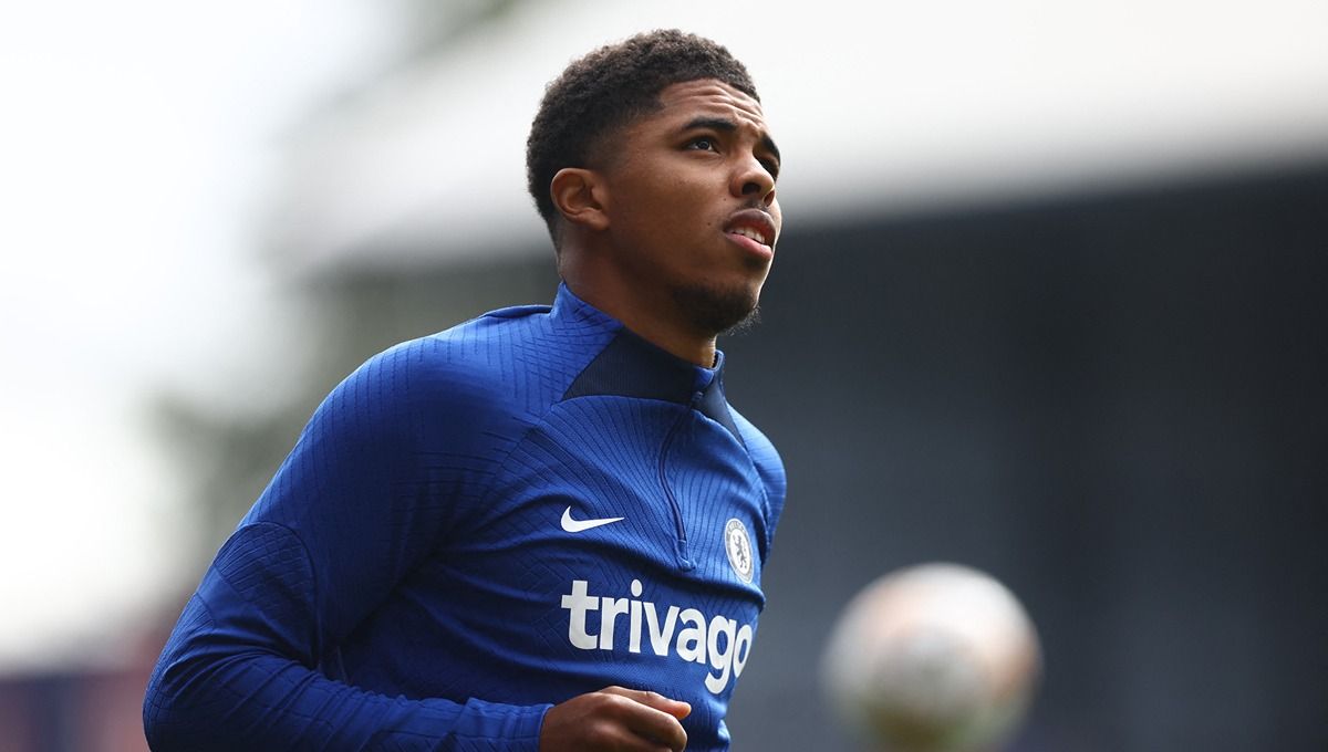 Wesley Fofana, pemain muslim Prancis yang bermain untuk Chelsea di Liga Inggris. (Reuters/Hannah Mckay) Copyright: © Reuters/Hannah Mckay