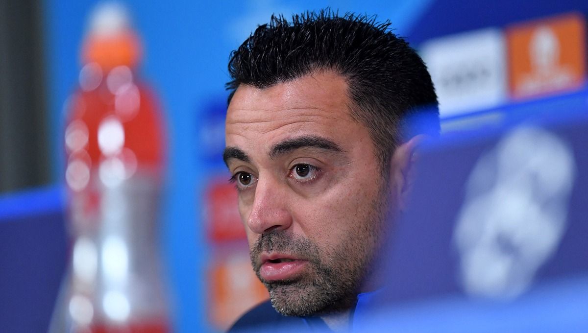 Pelatih Barcelona, Xavi Hernandez telah belajar dari pengalaman jelang duel melawan Bayern Munchen dalam ajang Liga Champions 2022/23. Copyright: © Reuters/Daniele Mascolo