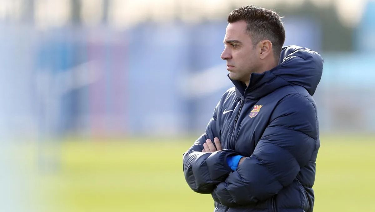 Manajer Barcelona, Xavi Hernandez, puji Marc Guiu yang keluar sebagai pahlawan timnya dalam kemenangan atas Athletic Bilbao di lanjutan Liga Spanyol (La Liga) 2023/2024. Copyright: © Website Barcelona